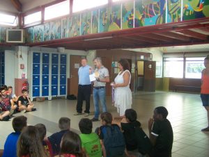 Cross solidaire au Collège Mont Saint Rigaud de Monsols le 12 juin 2017