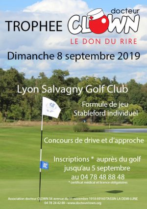 Trophée de golf Lyon Salvagny Golf Club dimanche 8 septembre 2019